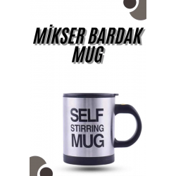 Mey İthalat® Karıştırıcı Özellikli Mikser Kupa Bardak Kompakt Taşınabilir Mug