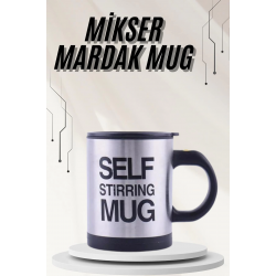 Mey İthalat® Karıştırıcı Özellikli Mikser Kupa Bardak Termos Bardak