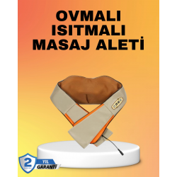 Mey İthalat® Kas Ağrılarına İyi Gelen Ovmalı Isıtmalı Boyun Omuz Bel Masaj Aleti