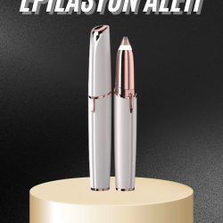 Mey İthalat® Kaş Bıyık Tüy Epilasyon Aleti Pilli Yüz Kaş Epilatör Kıl Tüy Alma Epilasyon