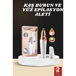 Mey İthalat® Kaş Burun Ve Yüz Epilasyon Aleti Kablosuz Şarjlı Kökten Alan Epilasyon Aleti