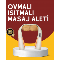 Mey İthalat® Kas Eklem Ağrılarına Ovmalı Isıtmalı Boyun Omuz Bel Masaj Aleti
