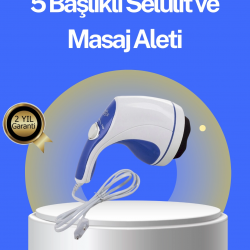 Mey İthalat® Kas Rahatlatıcı ve Yağ Yakma Masaj Makinesi – Hız Ayarlı