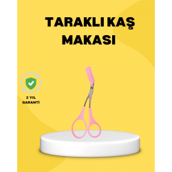 Mey İthalat® Kaş Şekillendirme Makası Taraklı – Hassas ve Güvenli Kesim