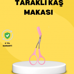 Mey İthalat® Kaş Şekillendirme Makası Taraklı – Hassas ve Güvenli Kesim