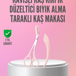 Mey İthalat® Kaş ve Kirpik Şekillendirme İçin Yüz Bakım Makası