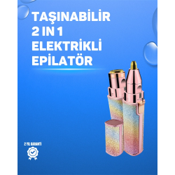 Mey İthalat® Kaş ve Yüz Epilation Aleti – Kolay Kullanımlı, Portatif Shaver USB Şarjlı