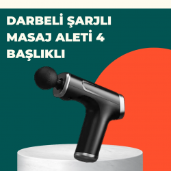 Mey İthalat® Kas Yorgunluğu Giderici Vücut Masaj Tabancası