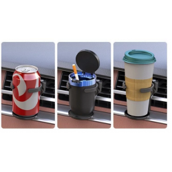 Mey İthalat® Katlanabilir Araba Bardak Şişe Tutucu