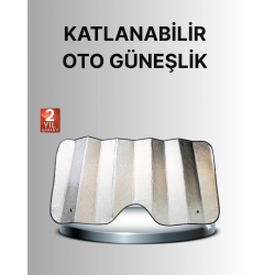 Mey İthalat® Katlanabilir Araba Güneşliği – UV Işınlarına Karşı Maksimum Koruma