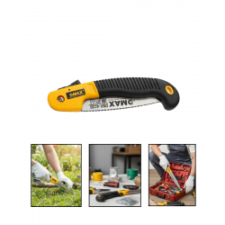 Mey İthalat® Katlanabilir Budama Testeresi Ergonomik Tutuşlu Keskin Bıçak