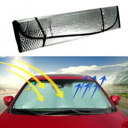 Mey İthalat® Katlanabilir Ön Cam Güneşlik Araç İçi Isı Yalıtımı Skoda Superb Peugeot 3008 Renault Megane Opel Astra