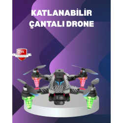 Mey İthalat® Katlanabilir Drone 1080P Kamera Full HD Çekim Hafif ve Taşınabilir