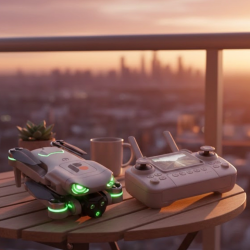 Mey İthalat® Katlanabilir Drone HD Çekim Uzun Süreli Uçuş Deneyimi