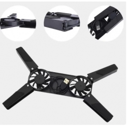 Mey İthalat® Katlanabilir Laptop Soğutucu 2 fanlı