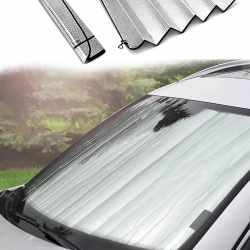 Mey İthalat® Katlanabilir Oto Ön Cam Güneş Koruma Isı Yalıtımlı Peugeot 3008 Nissan Qashqai Honda Civic Volkswagen Passat