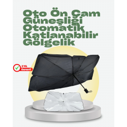 Mey İthalat® Katlanabilir Oto Güneşlik – Pratik, Dayanıklı, UV Koruyucu Tasarım