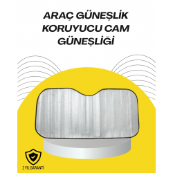 Mey İthalat® Katlanabilir Reflektörlü Oto Güneşliği – Yaz Sıcaklarına Karşı Yüksek Koruma