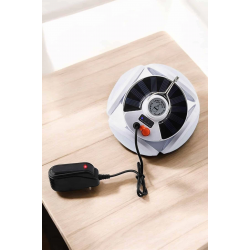 Mey İthalat® Katlanabilir Taşınabilir Kamp Lambası Işıldak Beyaz Işık Güneş Enerjili Solar Aydınlatma