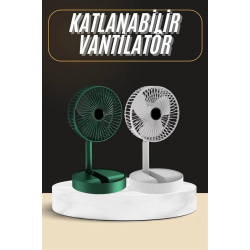 Mey İthalat® Katlanabilir Usb Şarjlı Masaüstü Soğutucu Mini Fan Telefon Tutucu