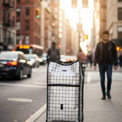 Mey İthalat® Katlanabilir Yapılı Çok Amaçlı Tekerlekli Alışveriş Çantası