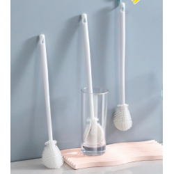 Mey İthalat® Kavanoz ve Biberon Yıkama Fırçası Silikon Beyaz