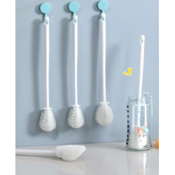 Mey İthalat® Kavanoz ve Biberon Yıkama Fırçası Silikon Beyaz