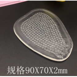 Mey İthalat® Kaydırmaz Topuklu Ayakkabı Tabanlığı Şeffaf 17GR