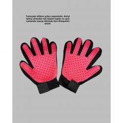 Mey İthalat® Kedi ve Köpek Tüy Toplama Masaj Eldiveni