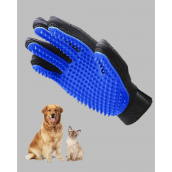 Mey İthalat® Kedi ve Köpekler İçin Tüy Toplama Eldiveni – Yumuşak Silikonlu Masaj Eldiveni