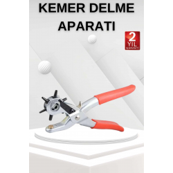 Mey İthalat® Kemer Delme Makinesi Aleti Kemer Delme Pensi Kumaş Kemer Ayakkabı Deri