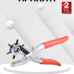 Mey İthalat® Kemer Delme Makinesi Aleti Kemer Delme Pensi Kumaş Kemer Ayakkabı Deri