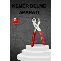 Mey İthalat® Kemer Delme Pensesi- Kemer Delik Açma Zımbası Paslanmaz Çelik