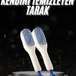 Mey İthalat® Kendi kendini Temizleyebilen Hijyenik Saç Fırçası Anti-Statik Teknolojisi