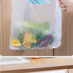 Mey İthalat® Kendinden Yapışkanlı Katlanabilir Poşeti Tutucu Aparat