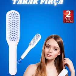 Mey İthalat® Kendini Temizleyen Tarak Fırça Geri Çekilebilir Evcil Hayvana Uygun Sıkı Dişli