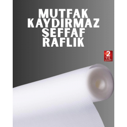 Mey İthalat® Kesilebilir şeffaf raflık çekmece kaplaması mutfak için