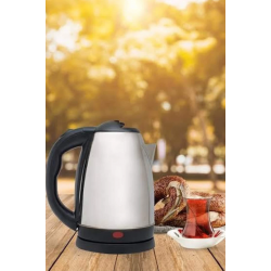 Mey İthalat® Kettle C F Tipi 220-240V Paslanmaz Çelik Elektrik Kablolu Otomatik Kapanma