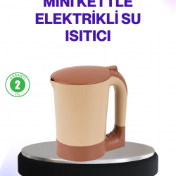 Mey İthalat® Kettle Özellikli Türk Kahvesi Makinesi Taşınabilir Mini Tasarım