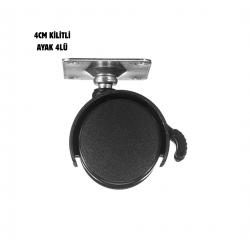 Mey İthalat® KİLİTLİ 4CM AYAK