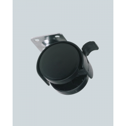 Mey İthalat® Kilitli Mini Tekerlek Ayak 4 cm 4’lü Set