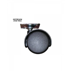 Mey İthalat® KİLİTSİZ 6CM AYAK TEKLİ