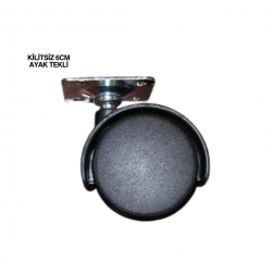 Mey İthalat® KİLİTSİZ 6CM AYAK TEKLİ