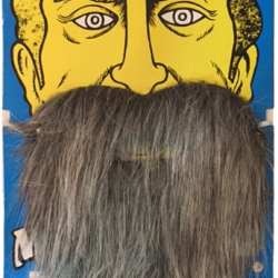 Mey İthalat® Kırçıllı Korsan Sakalı Gri Renk Takma Sakal