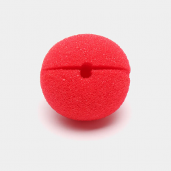 Mey İthalat® Kırmızı Renk Sünger Palyaço Burnu