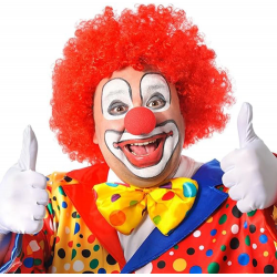 Mey İthalat® Kırmızı Renk Sünger Palyaço Burnu Takma Burun 10 Adet