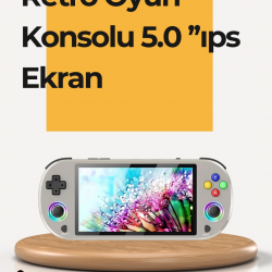 Mey İthalat® Klasik Oyunlar İçin Taşınabilir Konsol