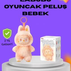 Mey İthalat® Koleksiyonluk Labubu Figür – Kaliteli Peluş Malzeme Yeni Seri