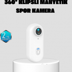 Mey İthalat® Kompakt 1080P Aksiyon Kamerası Suya Dayanıklı WiFi ve 120° Geniş Açı