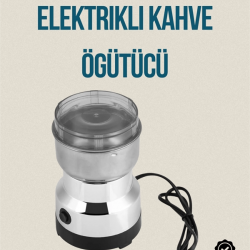 Mey İthalat® Kompakt Elektrikli Kahve ve Baharat Öğütücü | 14500 Devir, Şeffaf Kapaklı, Hediye İçin İdeal